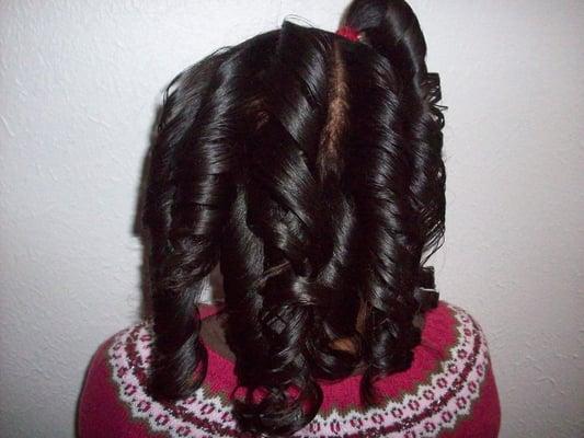 spiral curls