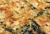 Flaky FILO covered spinach Spanakopita