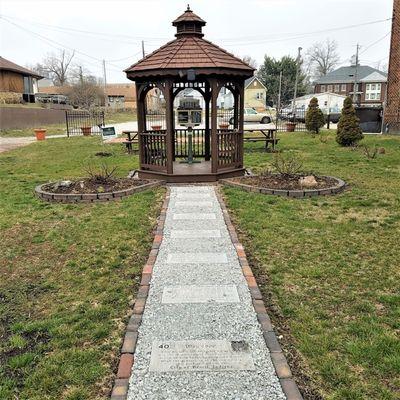 gazebo with walk of fame