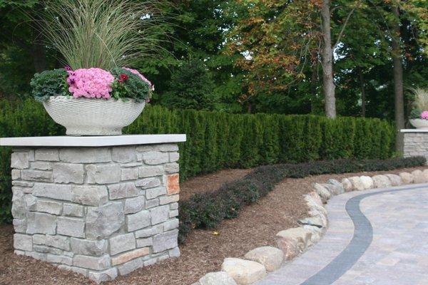 Courtyard Stone & Landscape