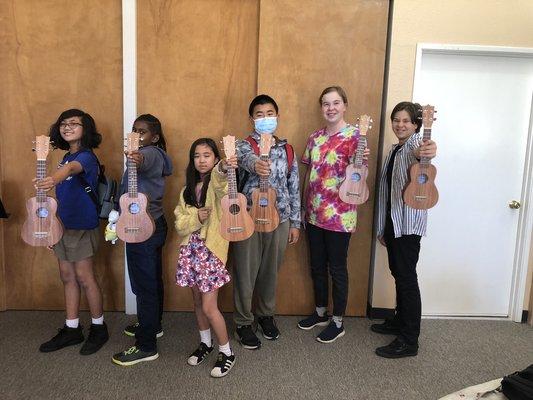 Ukulele Build Camp