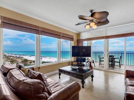 Room with a view at Jade East Towers 510 in Destin, Florida.