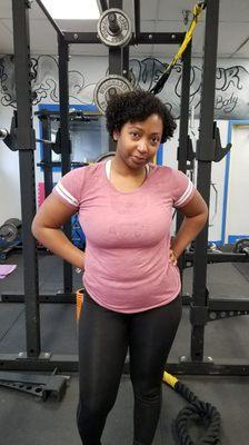 My Client Kristyn is feeling great after her session with me