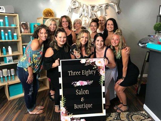 Three Eighty Salon & Boutique