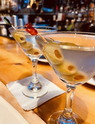 Tito's dirty martini x 2