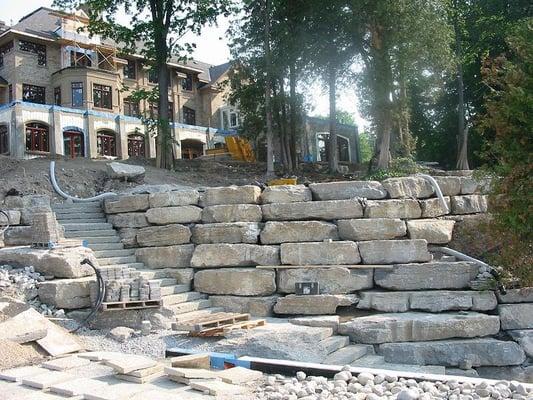 Landscape Rock and Retaining Walls