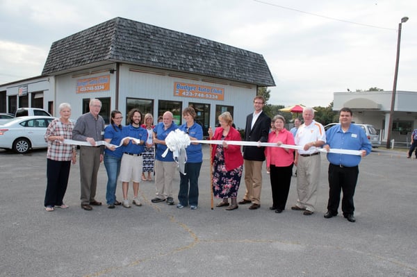 Ribbon Cutting Ceremony with Morristown Chamber of Commerce - October 9, 2015