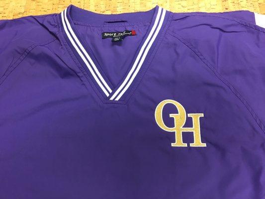 Embroidered OHHS Jacket