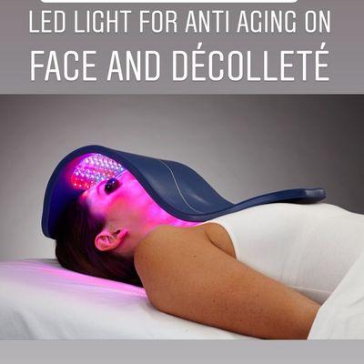 LED light for anti aging and acne !