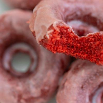 Vegan Red Velvet Donut