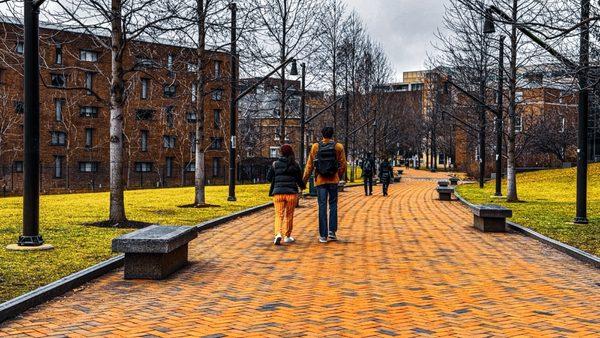 Campus walkways