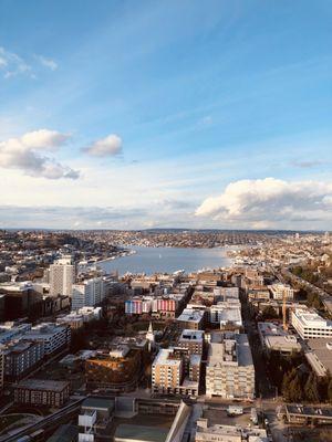 Lake union view from the top