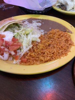 Fajitas side plate