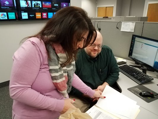 Some of the Executive staff at Delaney Computer Services