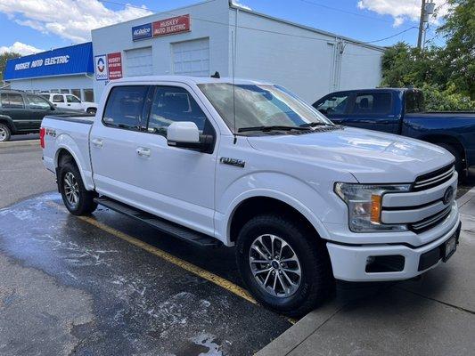 F-150 opted for a full detail