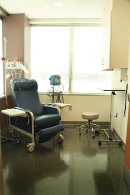 One of our PreOperative rooms, where our caring staff ensure patients are ready for their procedure.