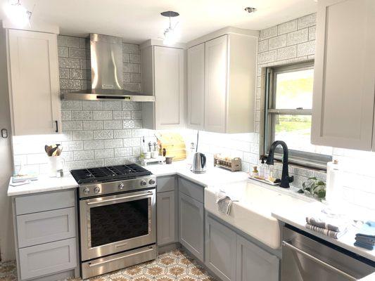 Kitchen cabinets and remodel.