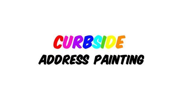 Curbside Address Painting