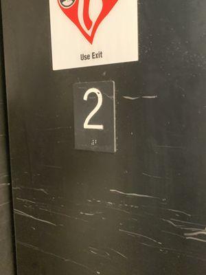 Zara elevator number 2 second floor orlando fl 1:28 pm September 16 2023