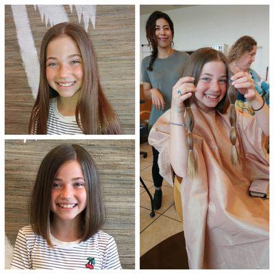 Hair donation