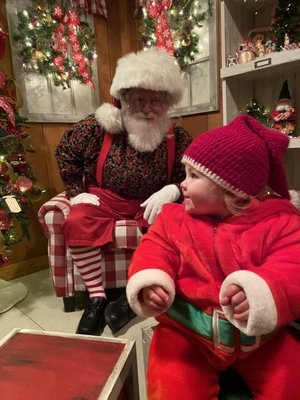 Meeting Santa!