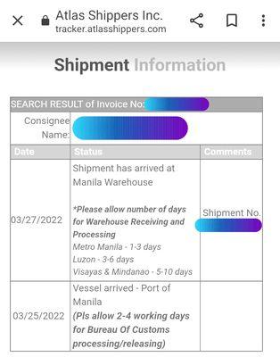 Today is already April 18, 2022 and my box is 21 days already I. Their warehouse in manila..Manila... this is crazy!!!