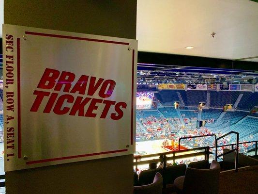 Bravo Tickets Lounge at Mandalay Bay