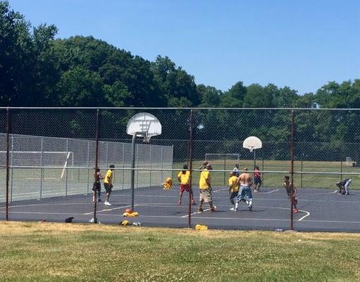 Basketball court