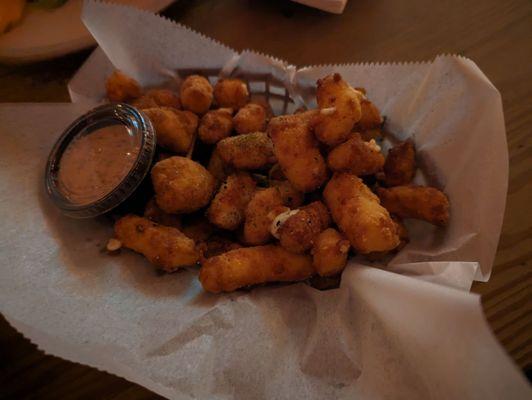 Fried curds