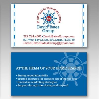 Logo and Business Card Design for David Bates Group