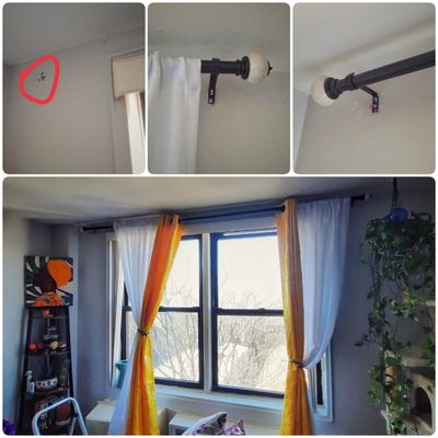 Curtain installation and repair