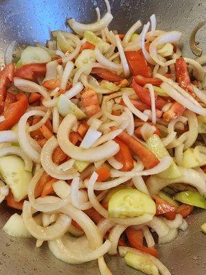 Tomato Cucumber Balsalmic Vinegret  salad