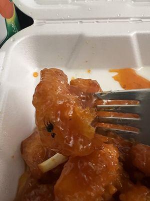 Orange shrimp