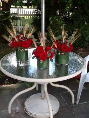 Wedding center pieces