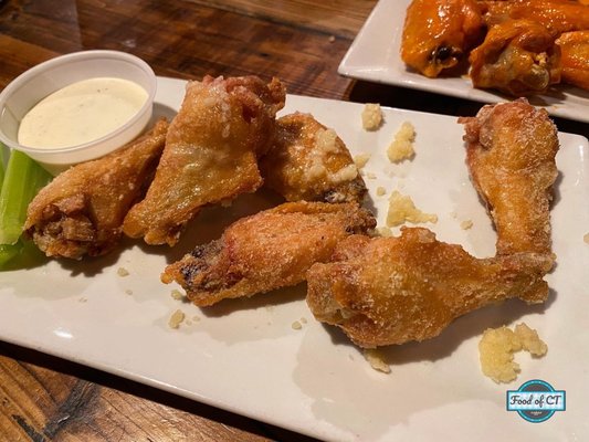 Parmesan garlic butter wings