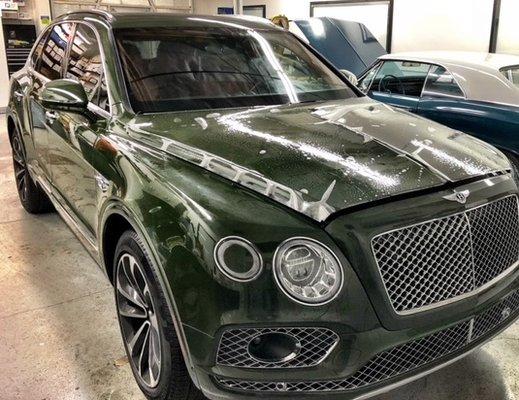 Bentley Bentayga Full Car Clear Bra