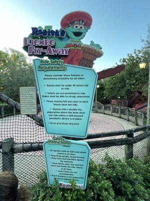 Rosita's Djembe Fly Away carousel swing Kids Ride, Sesame Street Safari of Fun, Busch Gardens, Tampa