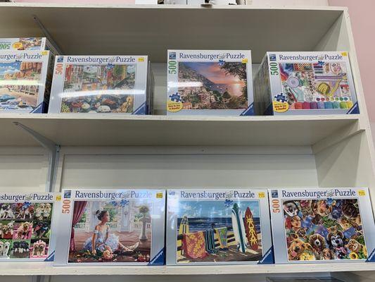 Ravensburger puzzle selection