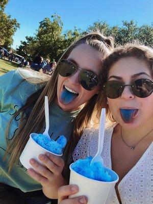 TAMUC football and snow cones