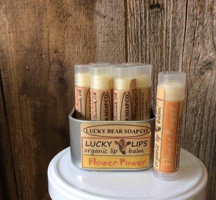 Lucky Lips Organic lip balm $4.50