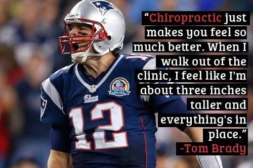 Almost all top level athletes utilize the services of a chiropractor, to prevent injuries, speed healing, & optimize function.