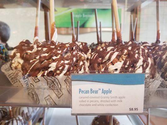 Pecan Bear Caramel Apple