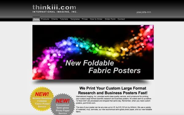 International imaging Inc.
 The best poster printers for scientific and business posters. Our website is www.thinkiii.com.