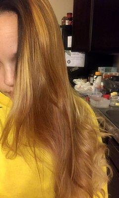 After the catastrophic dye job that Jessica did