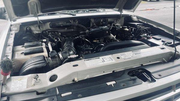 Do you long to see your Engine Bay this way . Well call or text now for your next appointment.