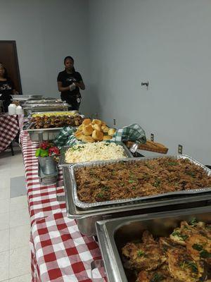 The Catering Is Top Notch!