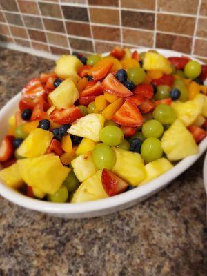 Mimosa Fruit Salad (non-alcoholic)