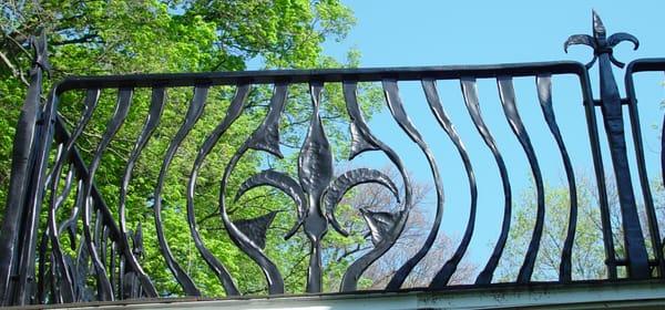 Fleur de Lis Handrail by Craig Kaviar