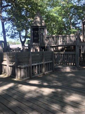 Beautiful play structure designed by community-driven architect Robert Leathers