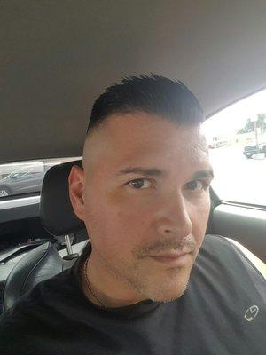 I like a high razor fade.... and they do a great job of it.